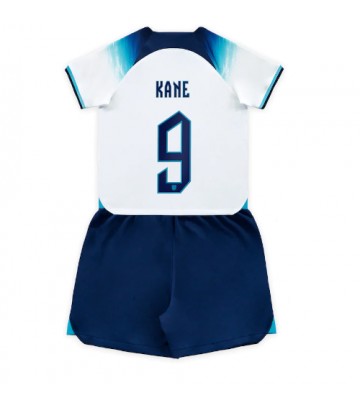 Lacne Dětský Futbalové dres Anglicko Harry Kane #9 MS 2022 Krátky Rukáv - Domáci (+ trenírky)